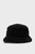 Чоловіча чорна панама teddy bucket hat