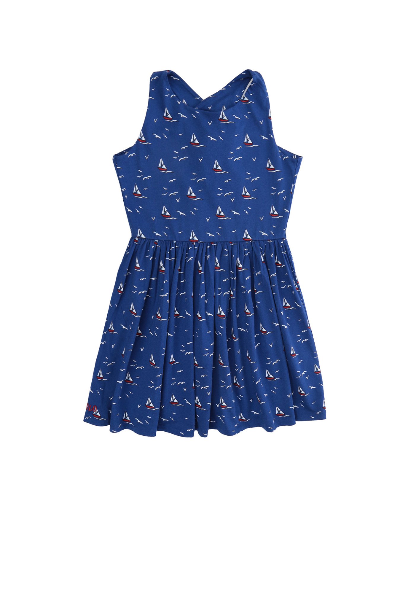 Дитяча синя сукня 1