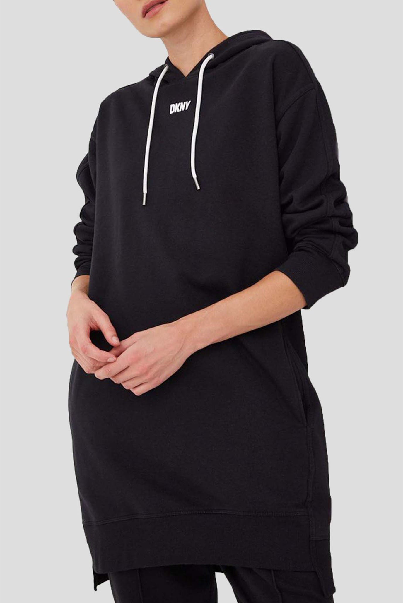 Женское черное платье Черный M DKNY DP2D4687 Женское черное платье Черный M DKNY DP2D4687