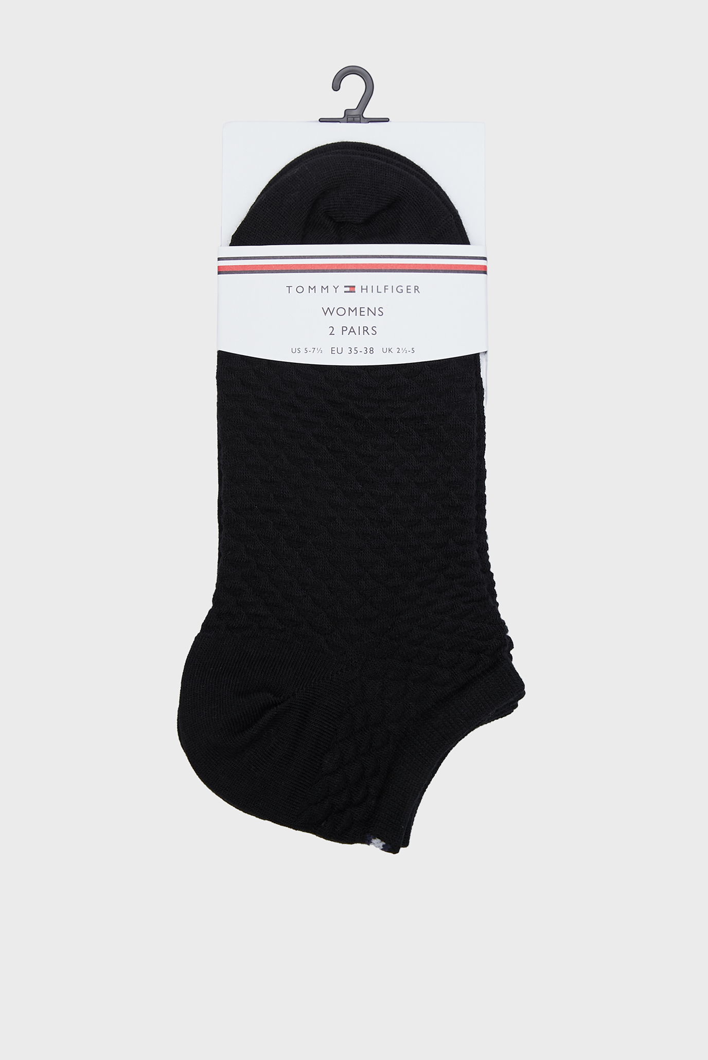 Жіночі чорні шкарпетки (2 пари) DIAMOND STRUCTURE 1