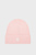 Женская розовая шапка ARCHIVE LOGO