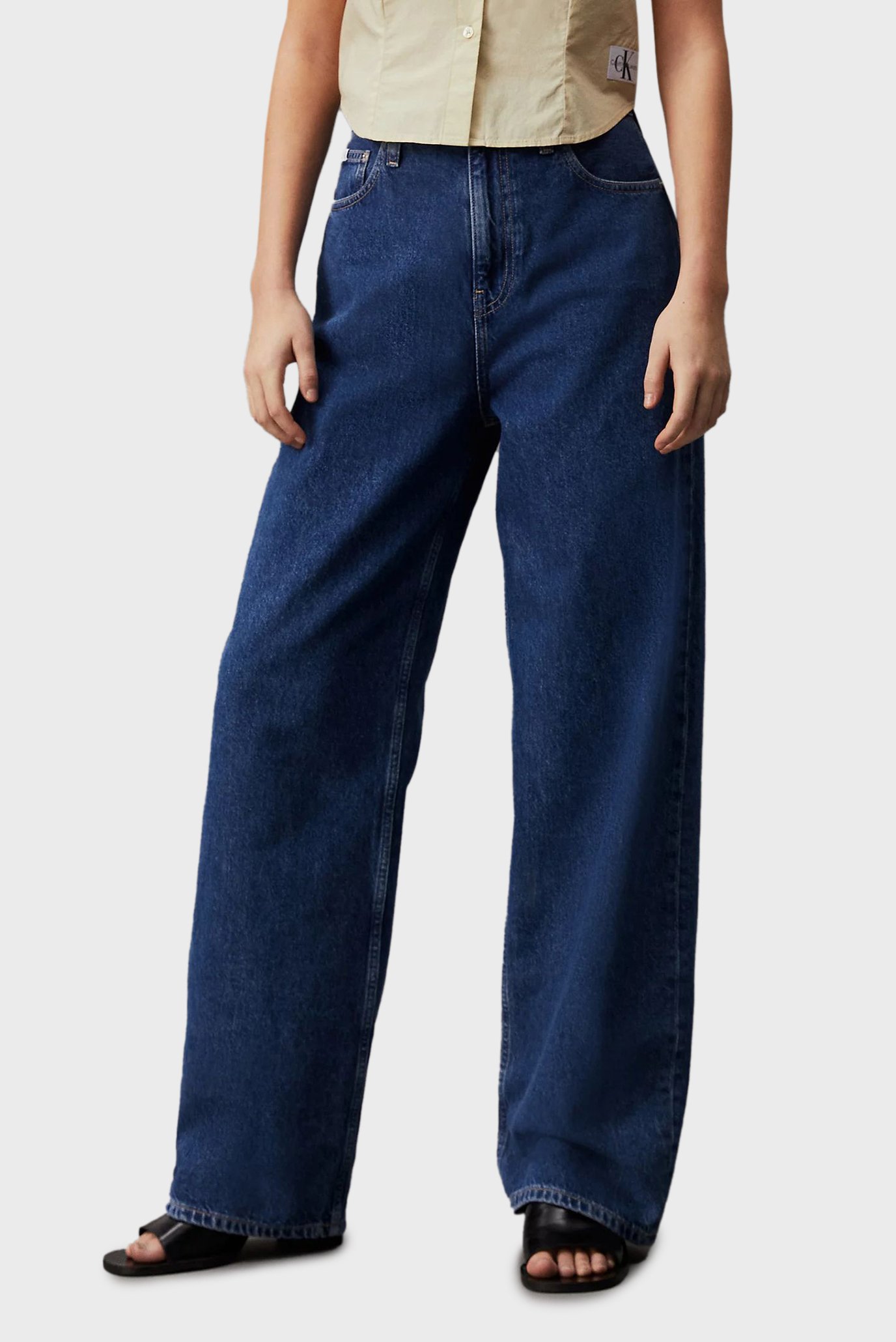 Жіночі сині джинси HIGH RISE RELAXED 1