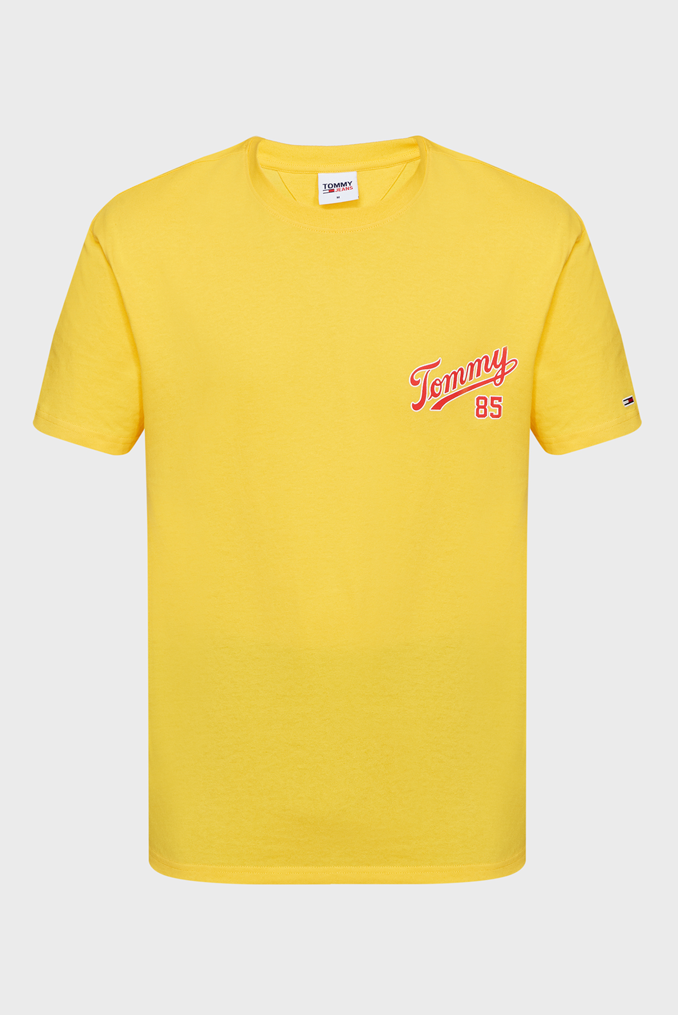 Чоловіча жовта футболка TJM CLSC COLLEGE 85 LOGO TEE 1
