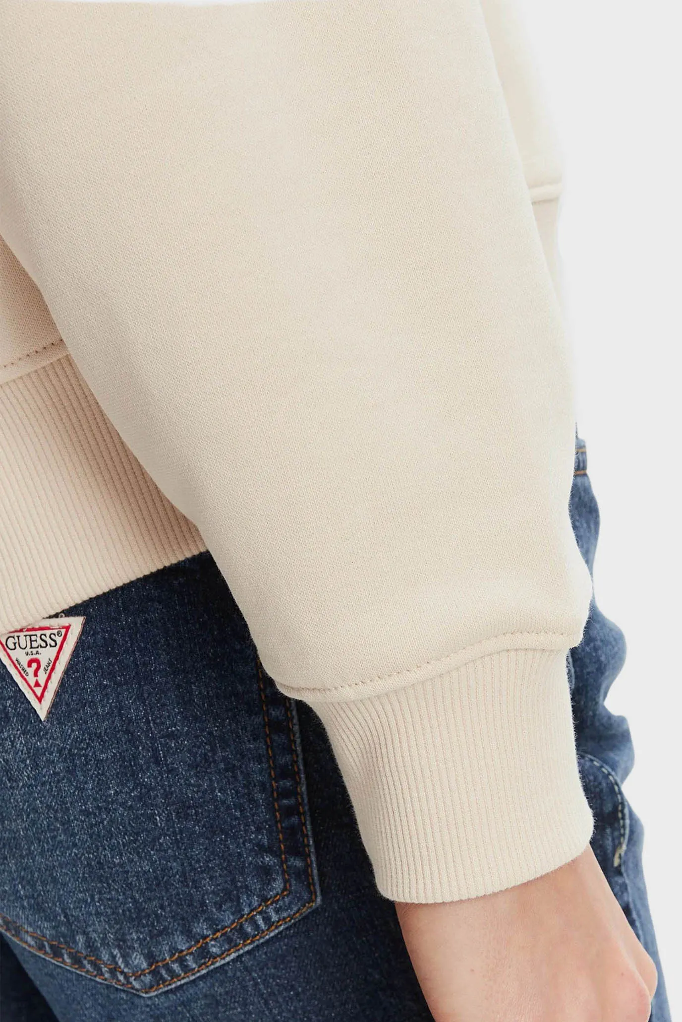 Жіночий бежевий світшот 5