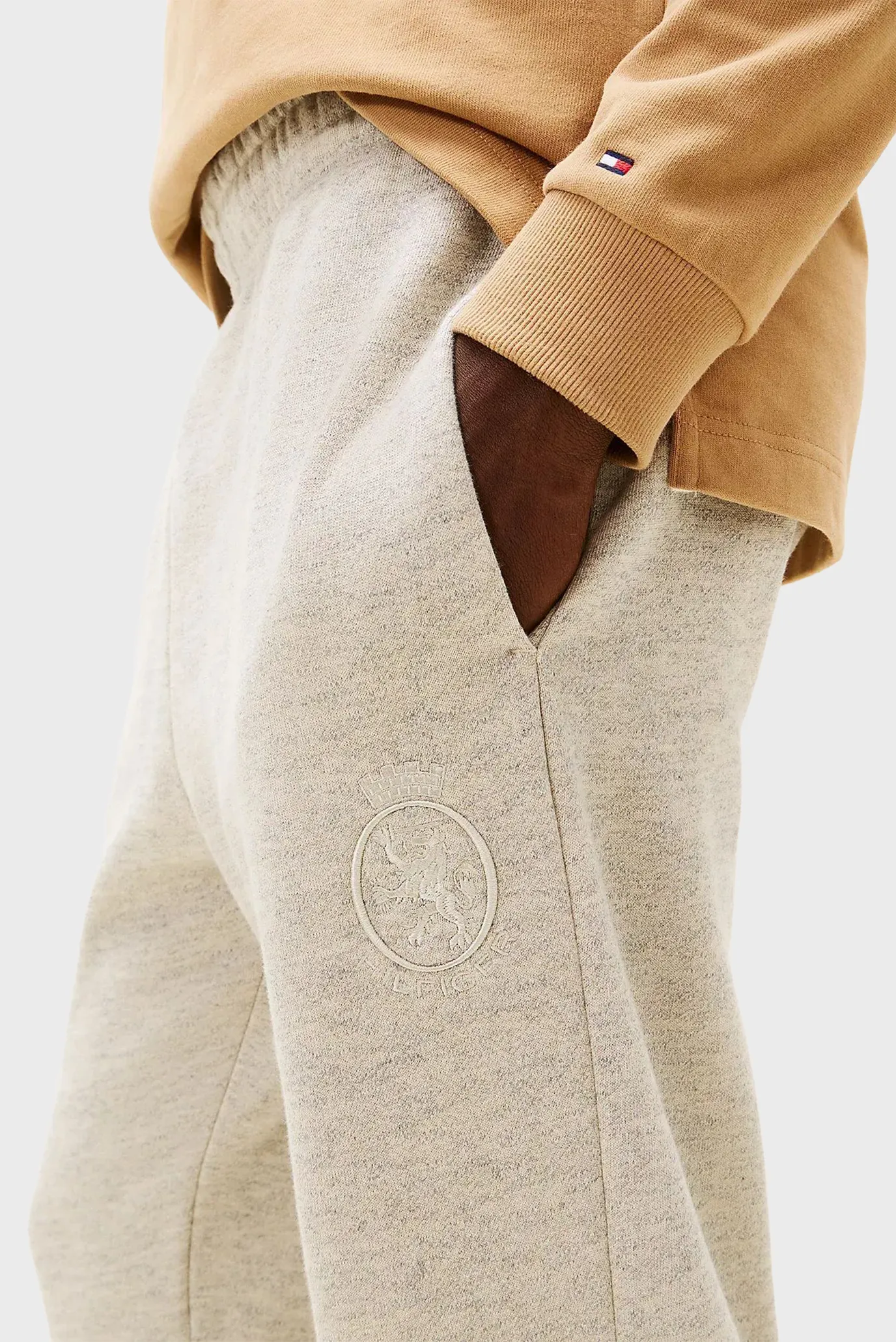 Чоловічі сірі спортивні штани CREST 4