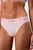 Женские розовые трусики HIGH LEG TANGA
