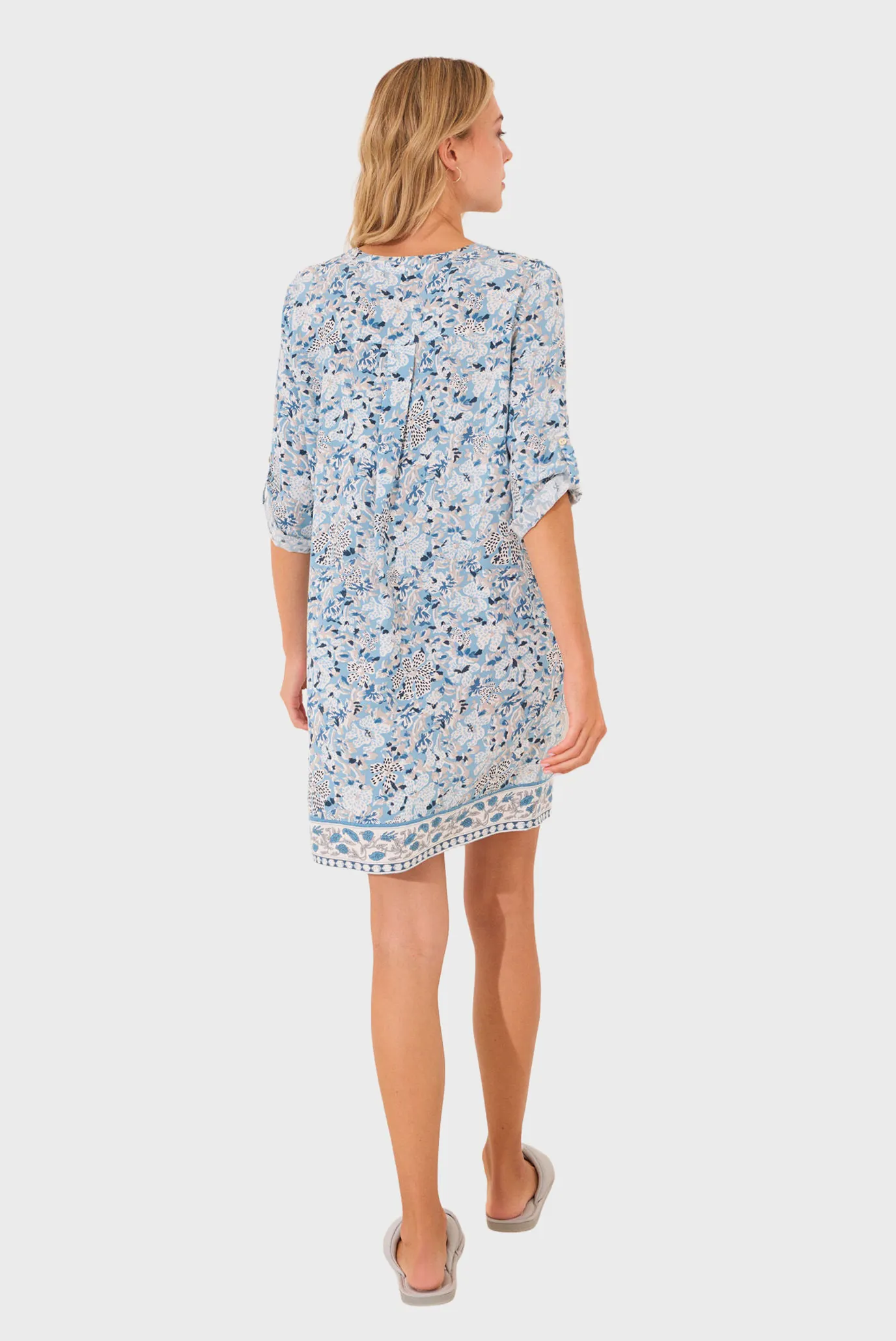 Жіноча нічна сорочка з візерунком 3