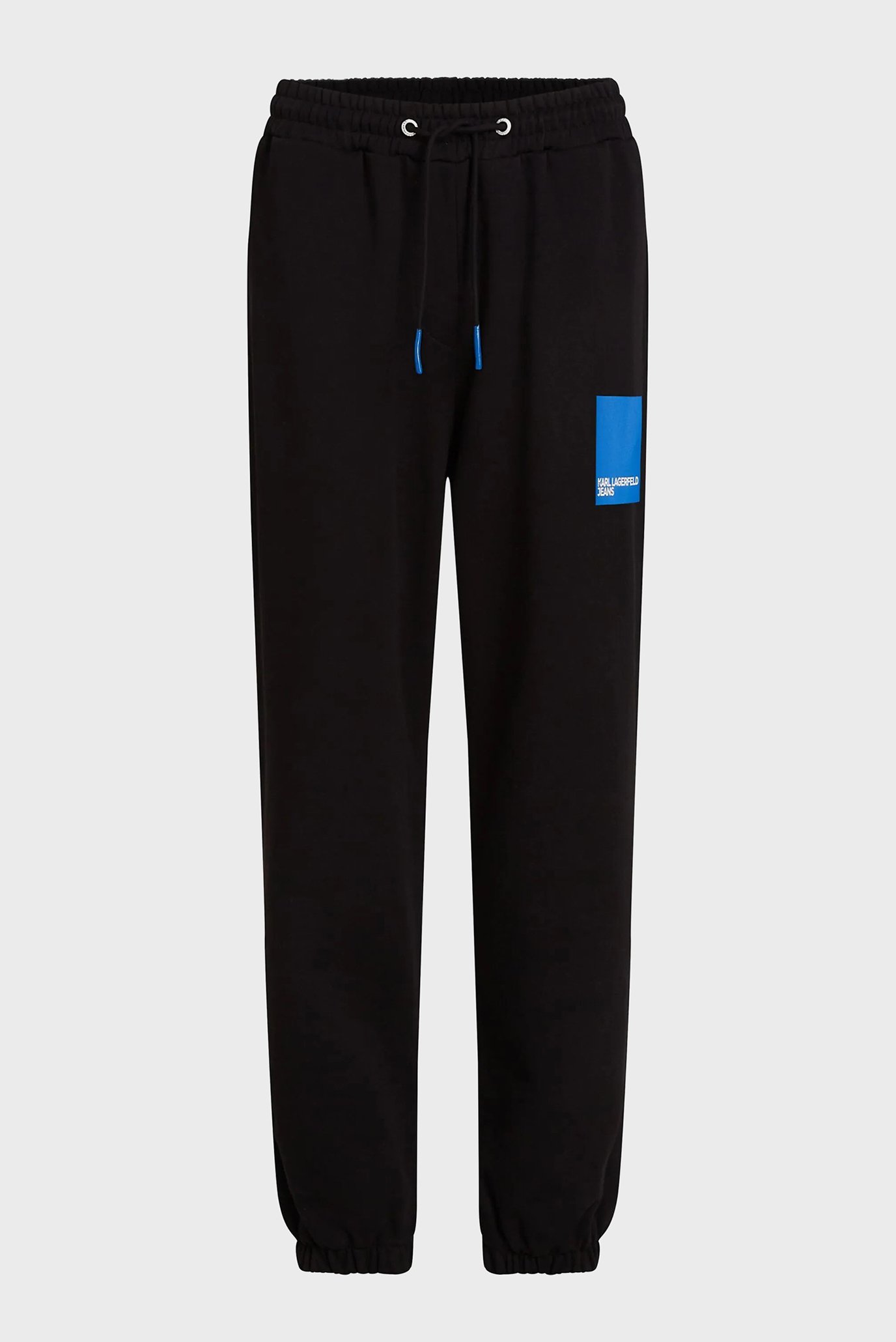 Женские черные спортивные брюки KLJ BOX LOGO REGULAR SWEATPANT 1