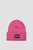 Женская розовая шапка