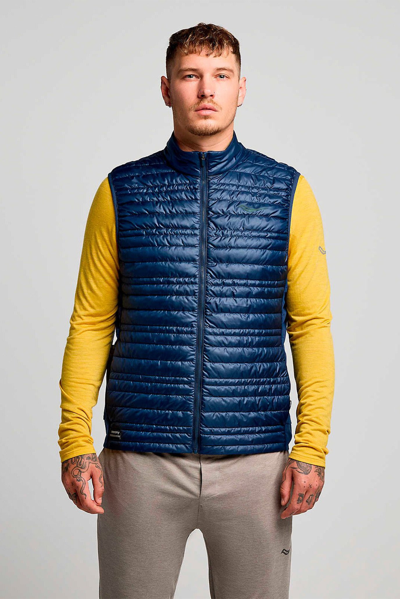 Чоловічий темно-синій жилет HURRICANE INSULATED VEST 1