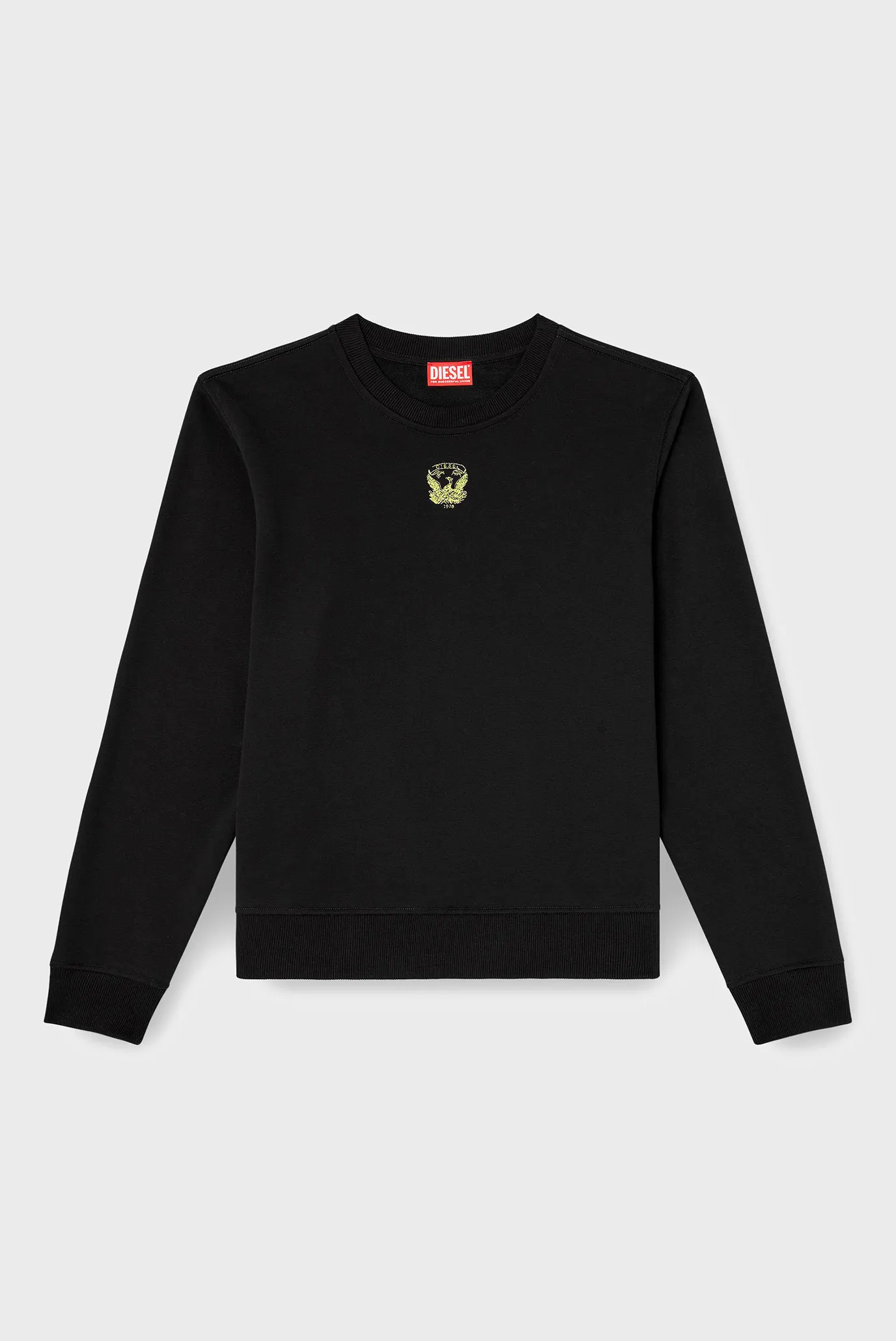 Чоловічий чорний світшот S-GINN-T1 4