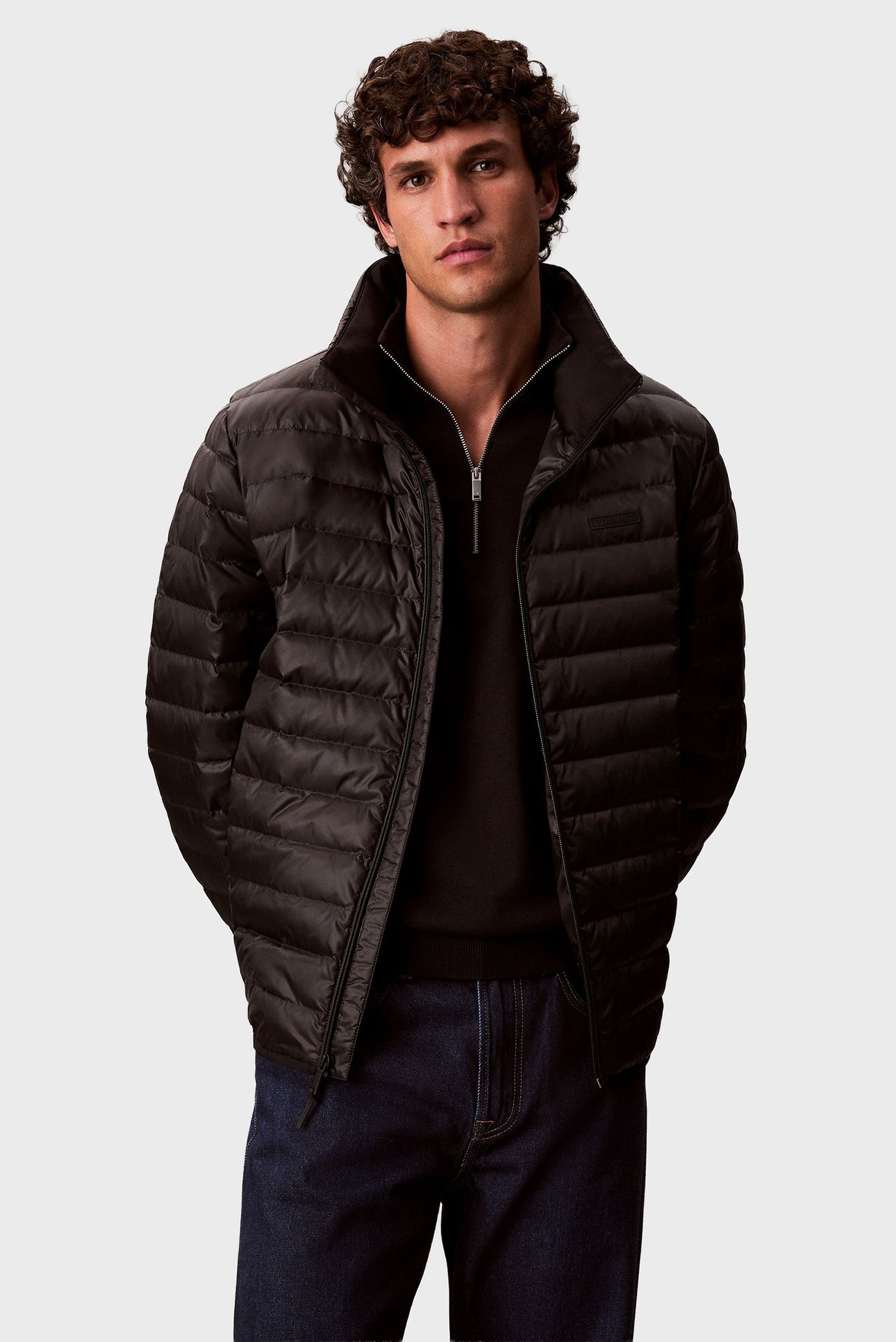 Мужская черная куртка CHANNELED PUFFER Черный M Calvin Klein LV04LC506G Мужская черная куртка CHANNELED PUFFER Черный M Calvin Klein LV04LC506G