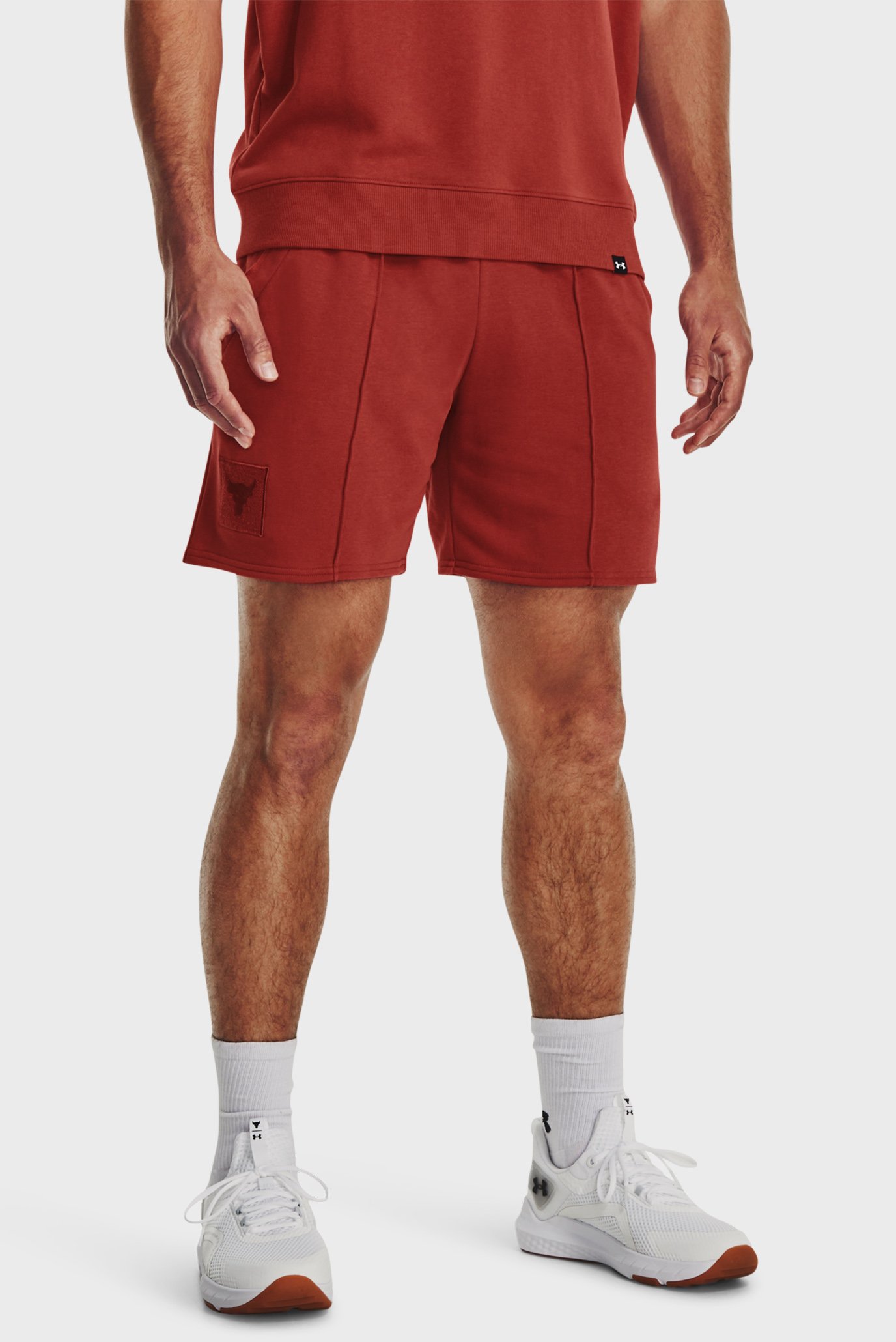 Мужские красные шорты Pjt Rock Terry Gym Short 1