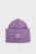 Женская фиолетовая шапка