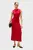 Женское красное платье LYOCELL SILK SL MOCK