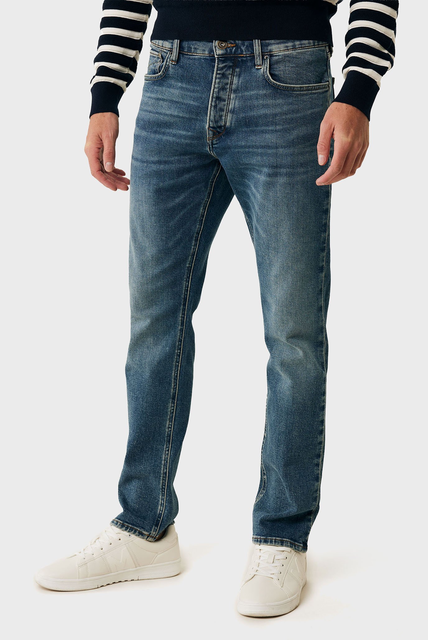 Мужские темно-синие джинсы FERRON Jeans mid waist / regular leg Синий 32-32 Mexx MF006200651M Мужские темно-синие джинсы FERRON Jeans mid waist / regular leg Синий 32-32 Mexx MF006200651M