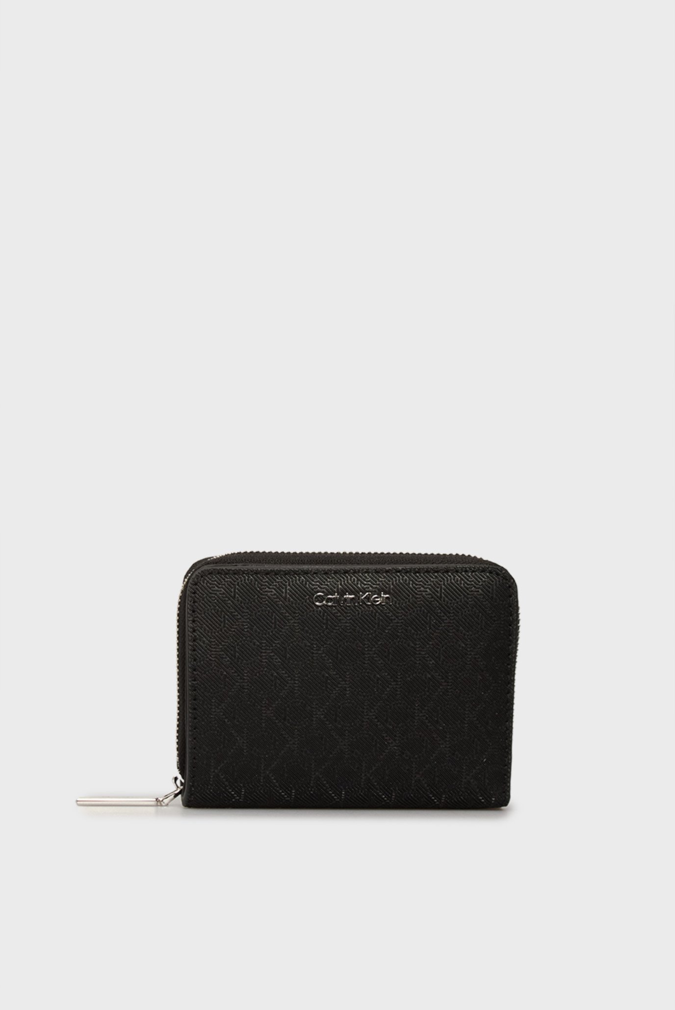 Женский черный кошелек с узором MD ZIP AROUND Черный ONESIZE Calvin Klein LV04F1037G Женский черный кошелек с узором MD ZIP AROUND Черный ONESIZE Calvin Klein LV04F1037G