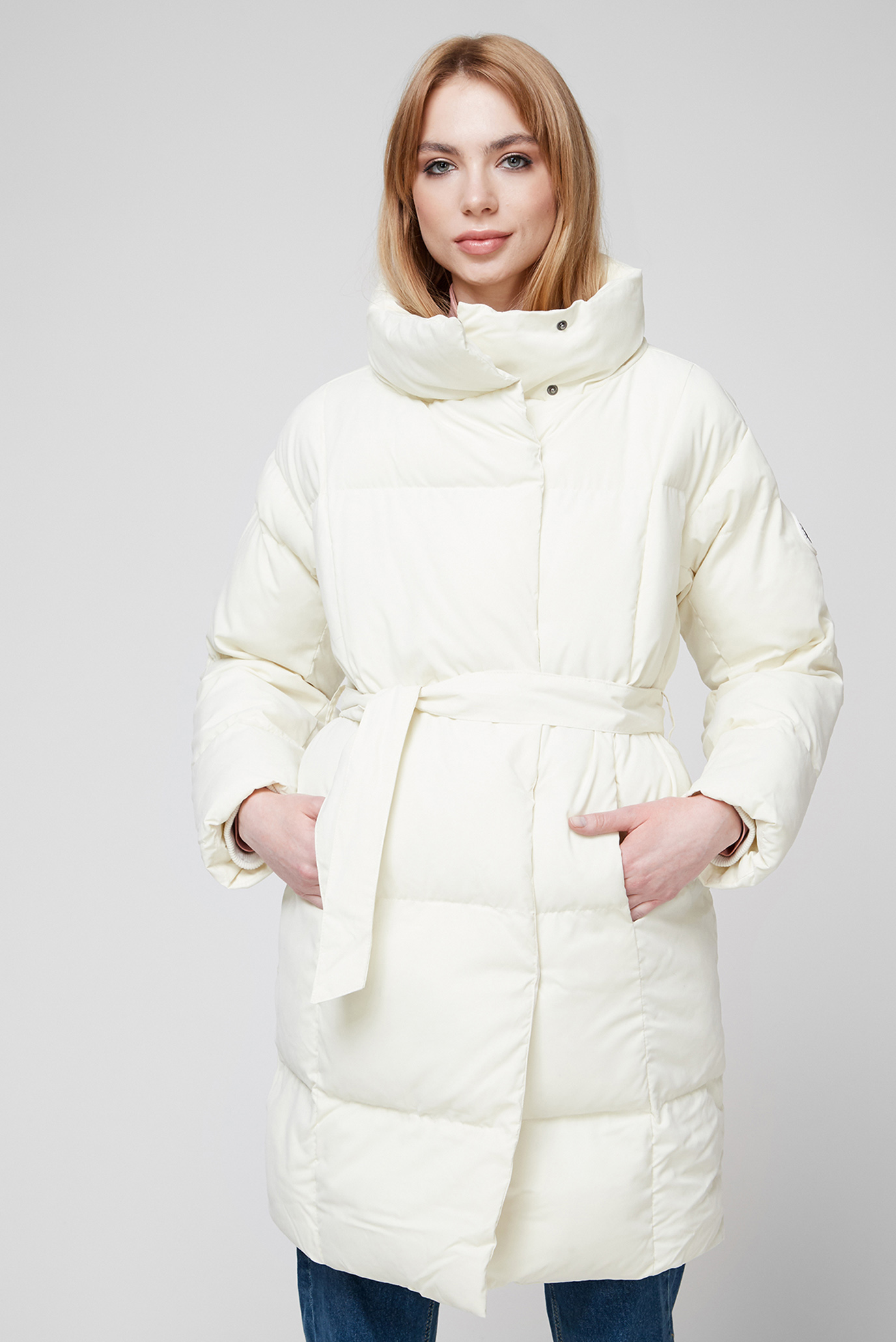 Жіноча біла куртка DORA 1