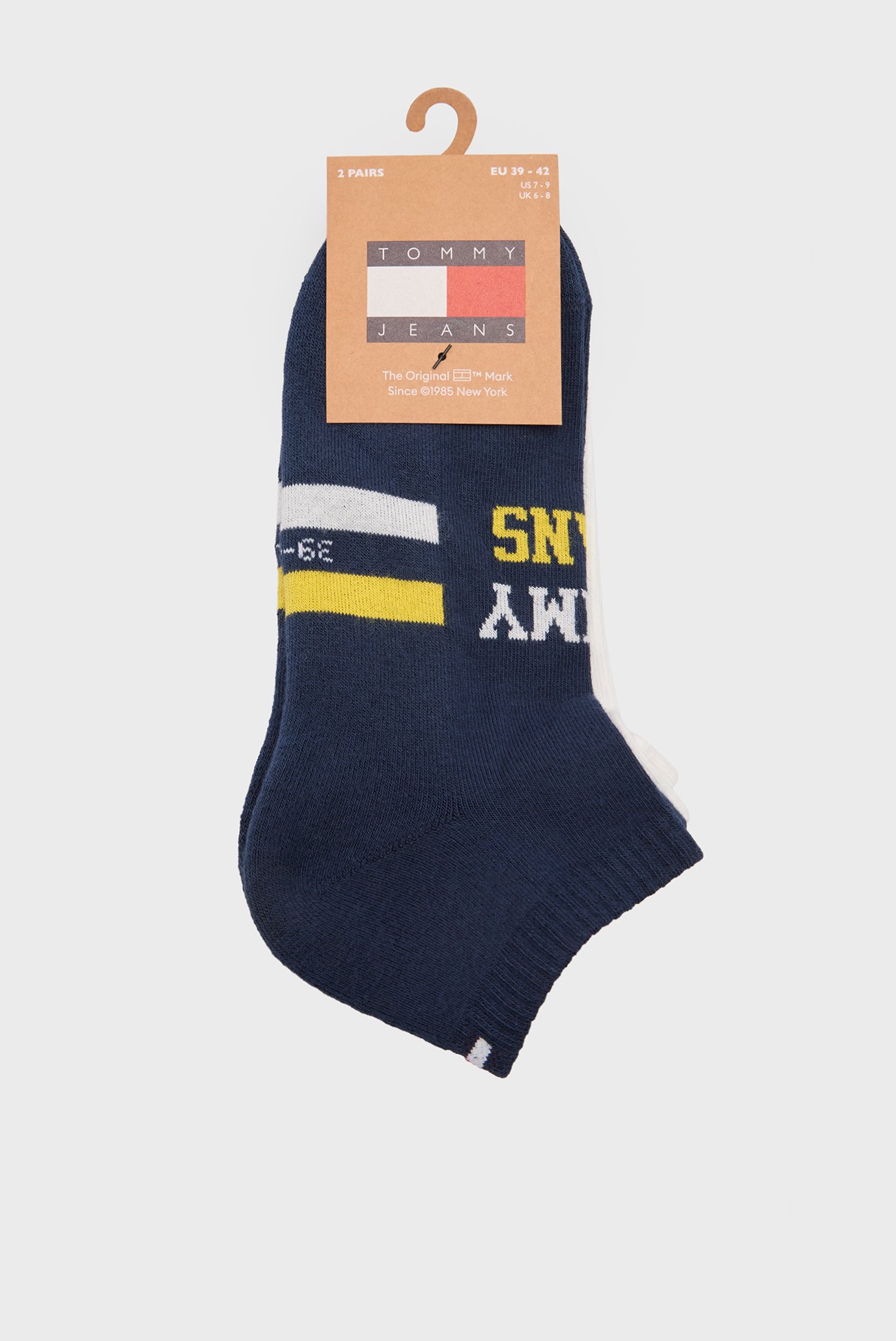 Носки (2 пары) SPORT Разноцветный 39-42 Tommy Jeans 701236736 Носки (2 пары) SPORT Разноцветный 39-42 Tommy Jeans 701236736