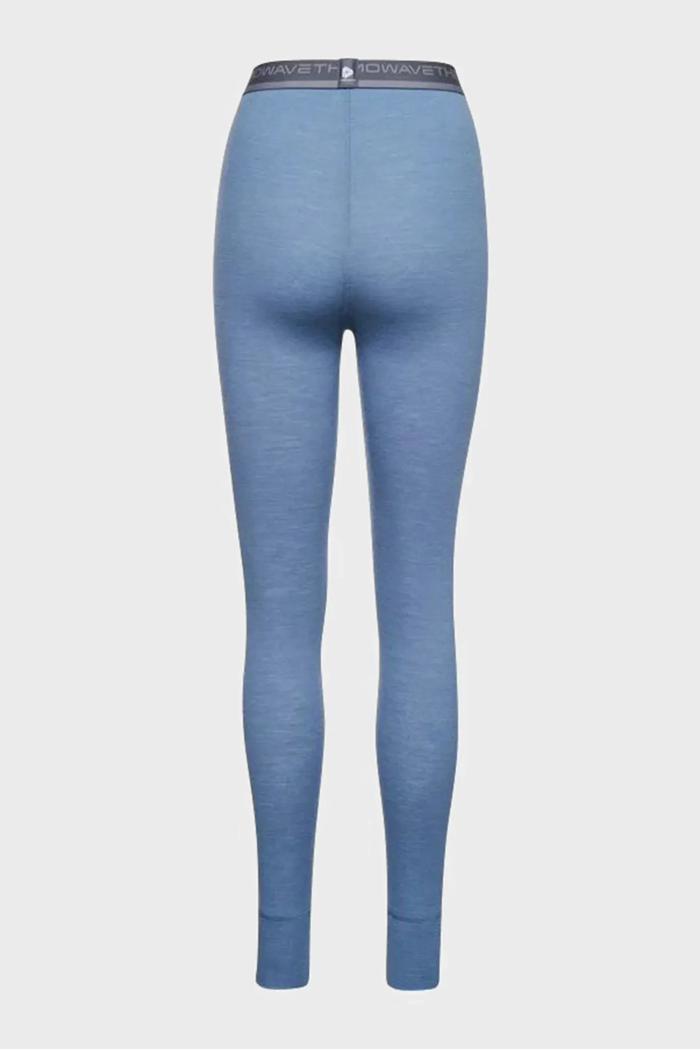 Жіночі блакитні термобрюки з візерунком SNOW SHADOWS MERINO FLOW 2