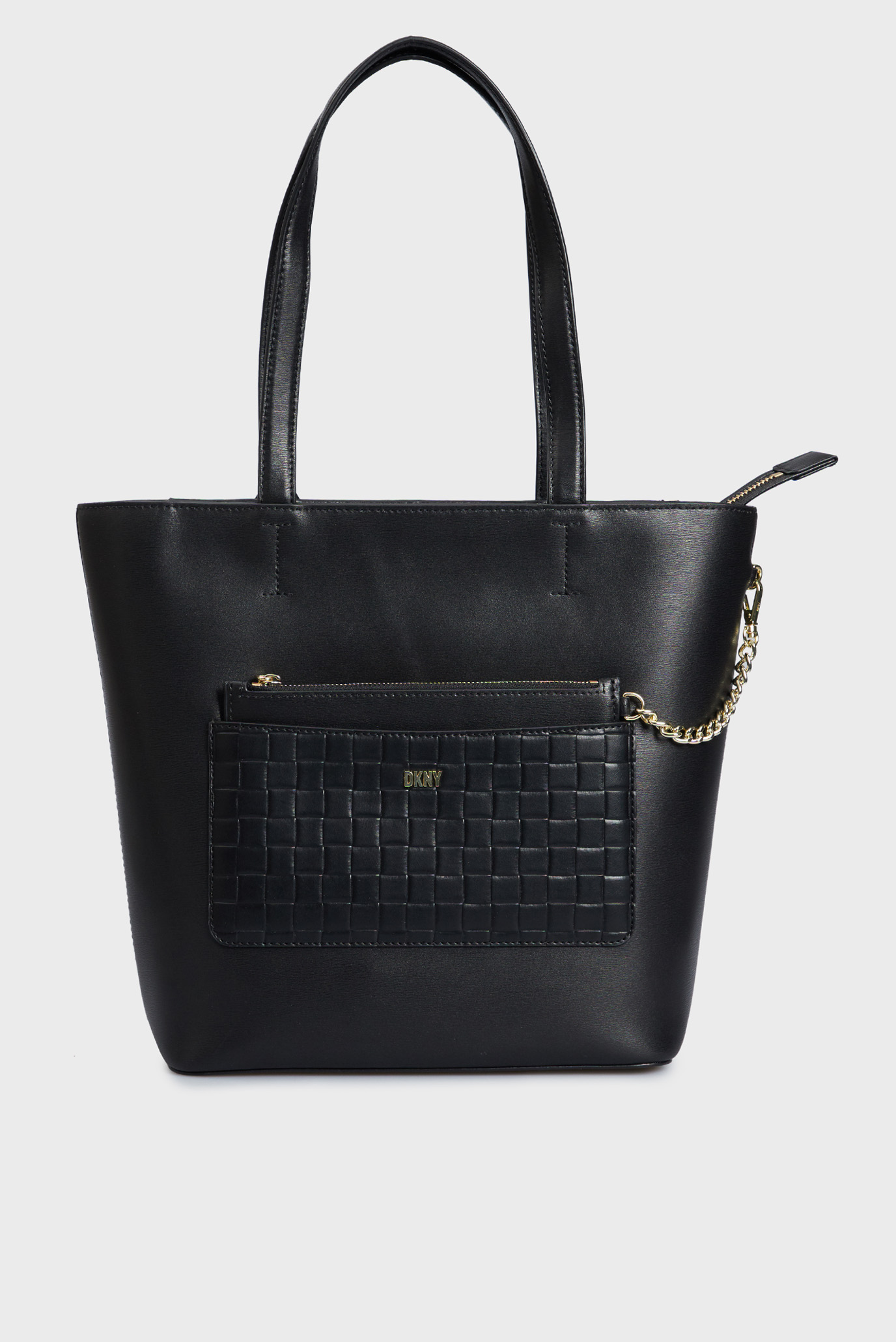 Женская черная кожаная сумка SIMONA 1