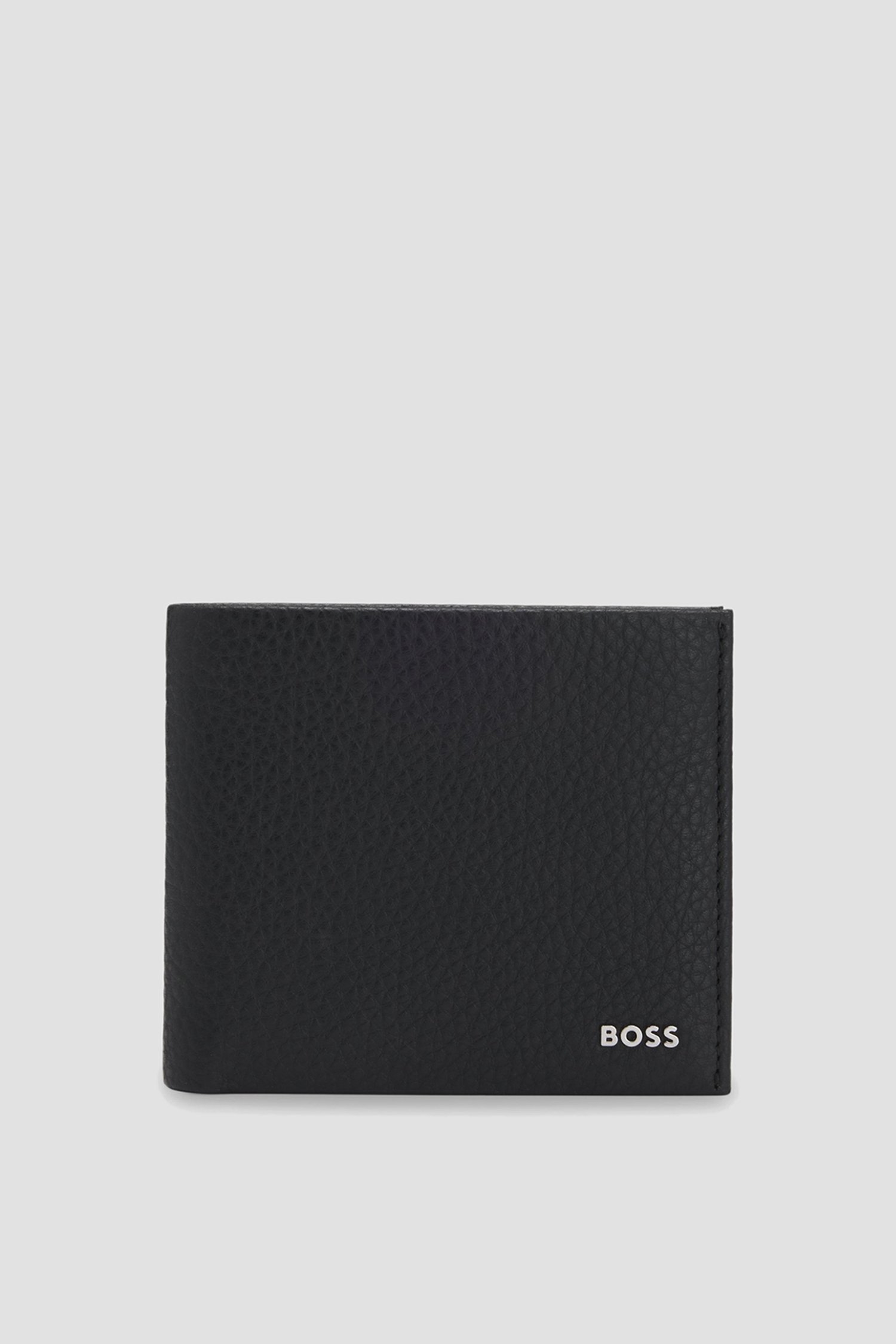 Мужской черный кожаный кошелек Черный ONESIZE BOSS 50529496;001 Мужской черный кожаный кошелек Черный ONESIZE BOSS 50529496;001