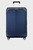 Синя валіза 69 см LITE-BOX DEEP BLUE