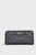 Жіночий темно-сірий гаманець з візерунком ECO BRENTON SLG LRG ZIP AROUND