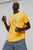 Мужская желтая футболка Performance Logo Short Sleeve Running Tee Men