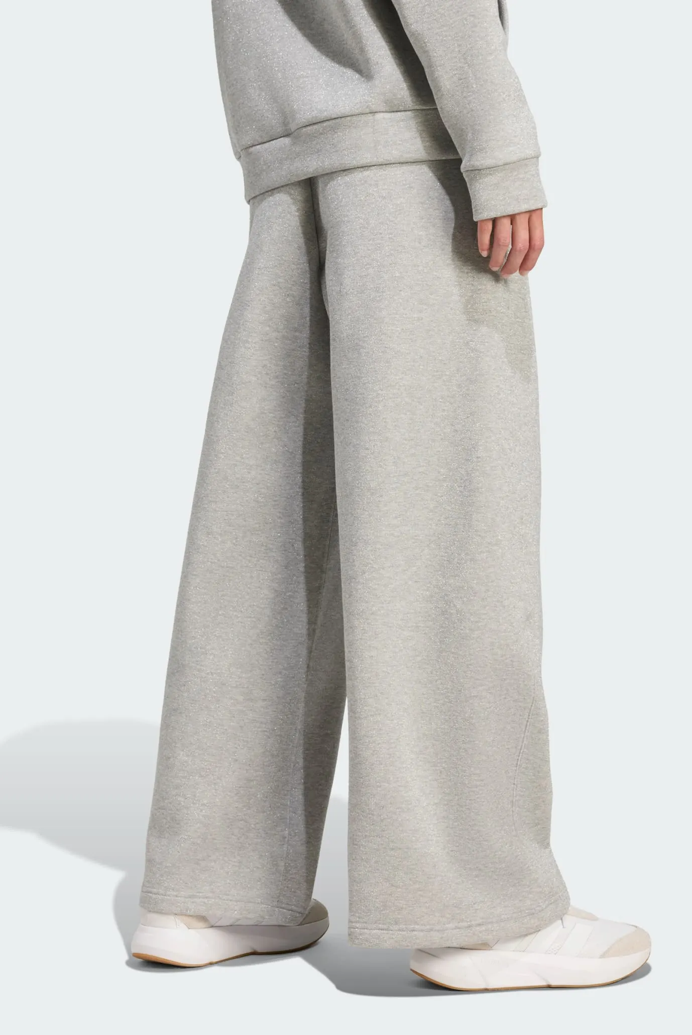 Женские серые спортивные брюки ALL SZN Holiday Glitter Fleece Loose 3