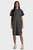 Женское темно-серое платье