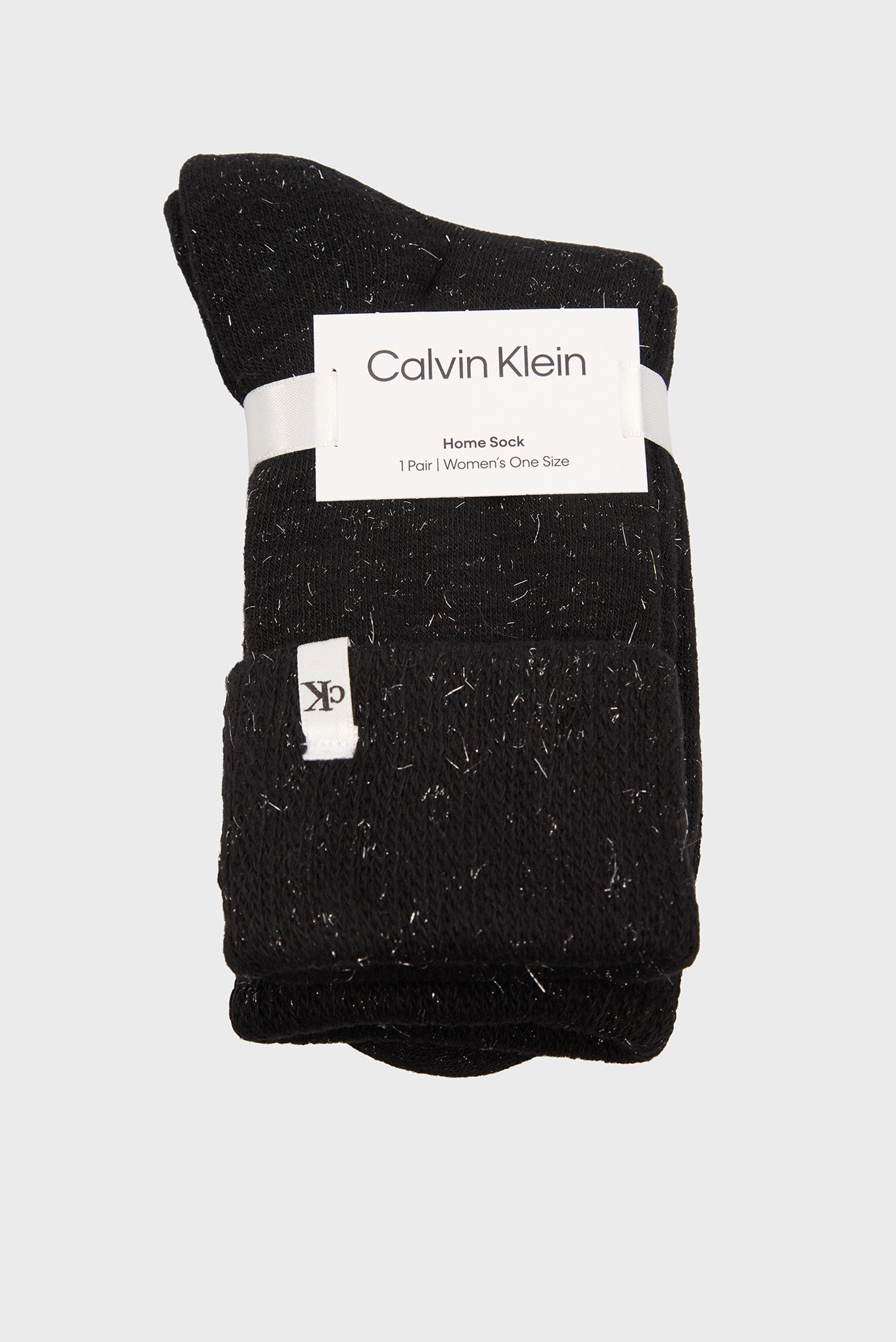 Женские черные носки HOME Черный ONESIZE Calvin Klein Jeans 701235372 Женские черные носки HOME Черный ONESIZE Calvin Klein Jeans 701235372