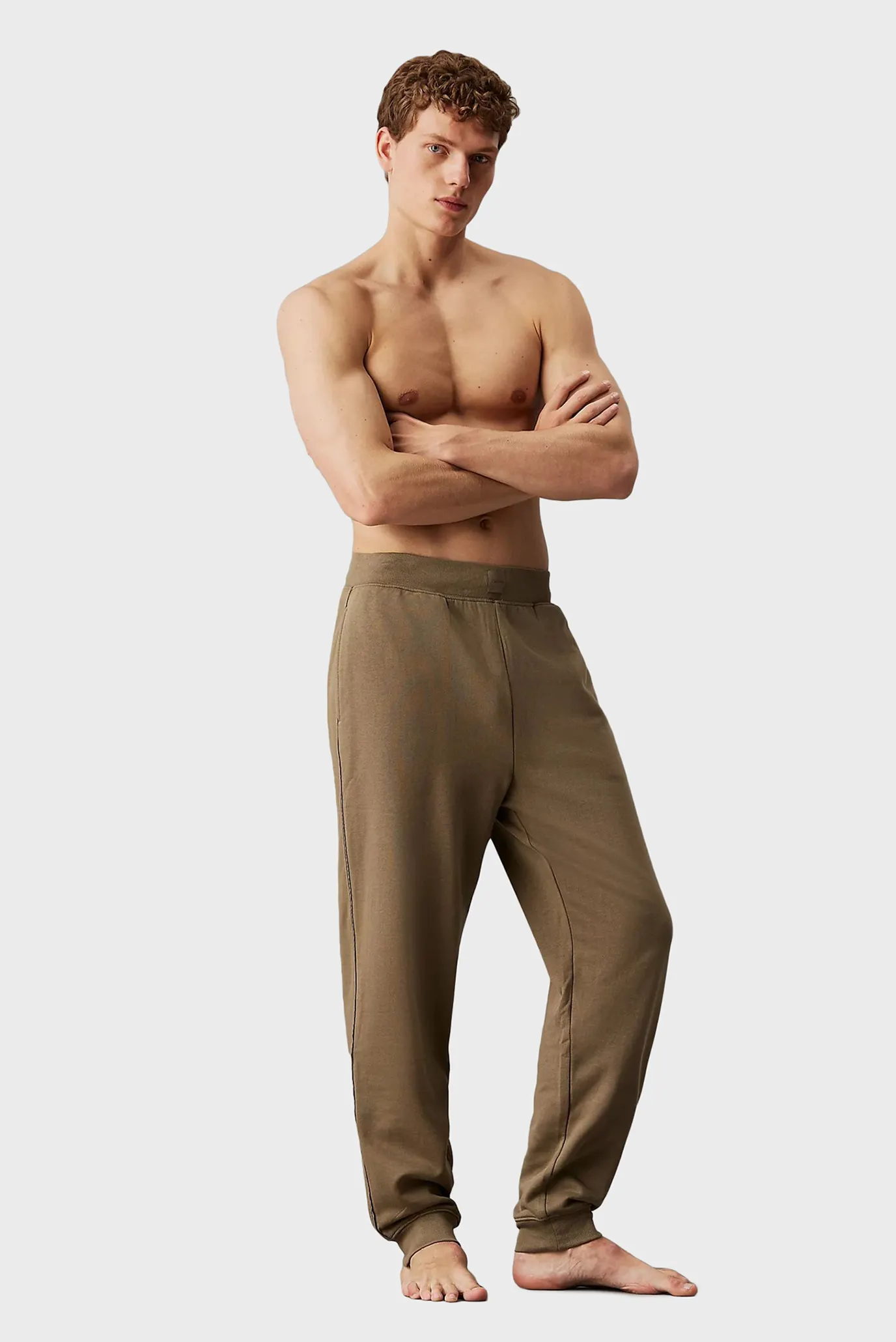 Мужские оливковые брюки JOGGER 2