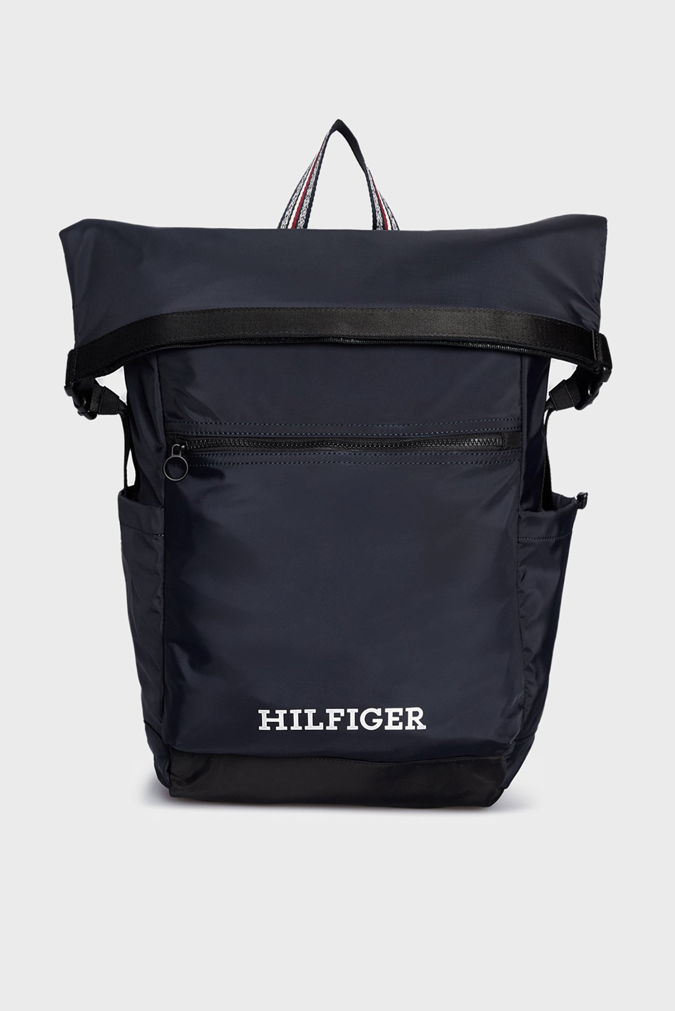 Чоловічий темно-синій рюкзак HILFIGER ROLLTOP BACKPACK 1