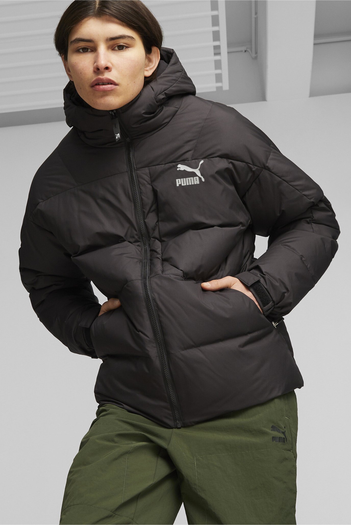 Чоловіча чорна куртка PUMA Men’s Down Jacket 1