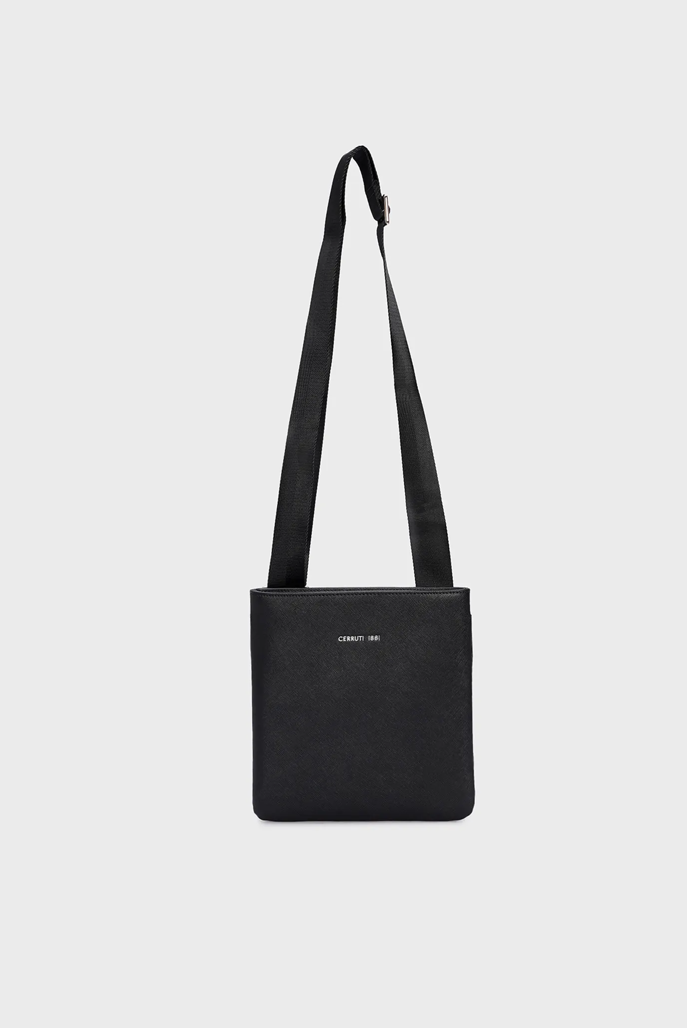 Чоловіча чорна шкіряна сумка IRAMA 2