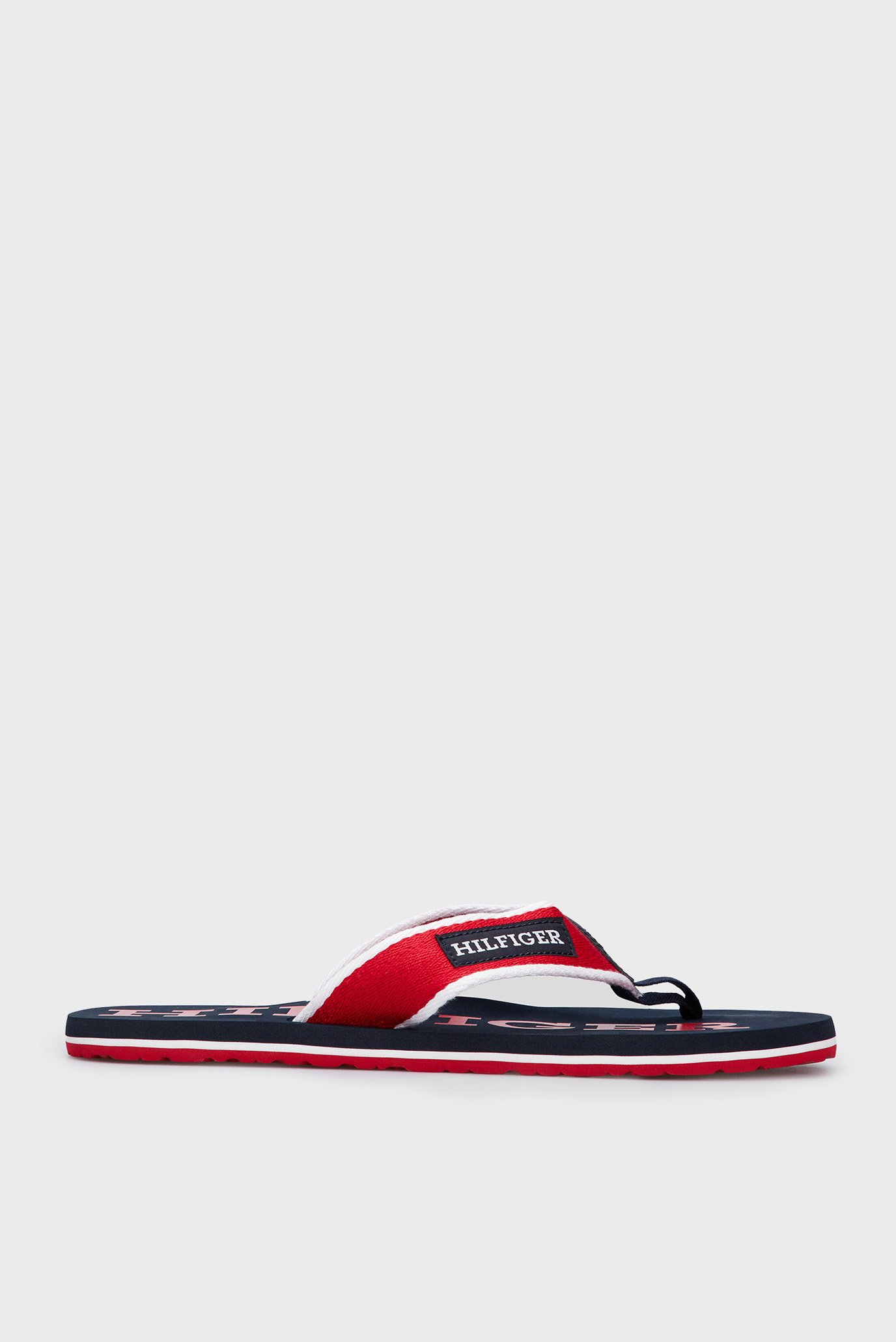 Мужские красные вьетнамки PATCH HILFIGER BEACH SANDAL 1