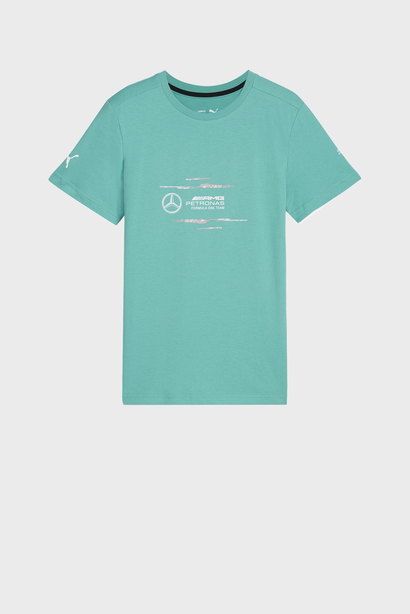 Детская бирюзовая футболка Mercedes-AMG Petronas F1® Logo Tee Youth 1