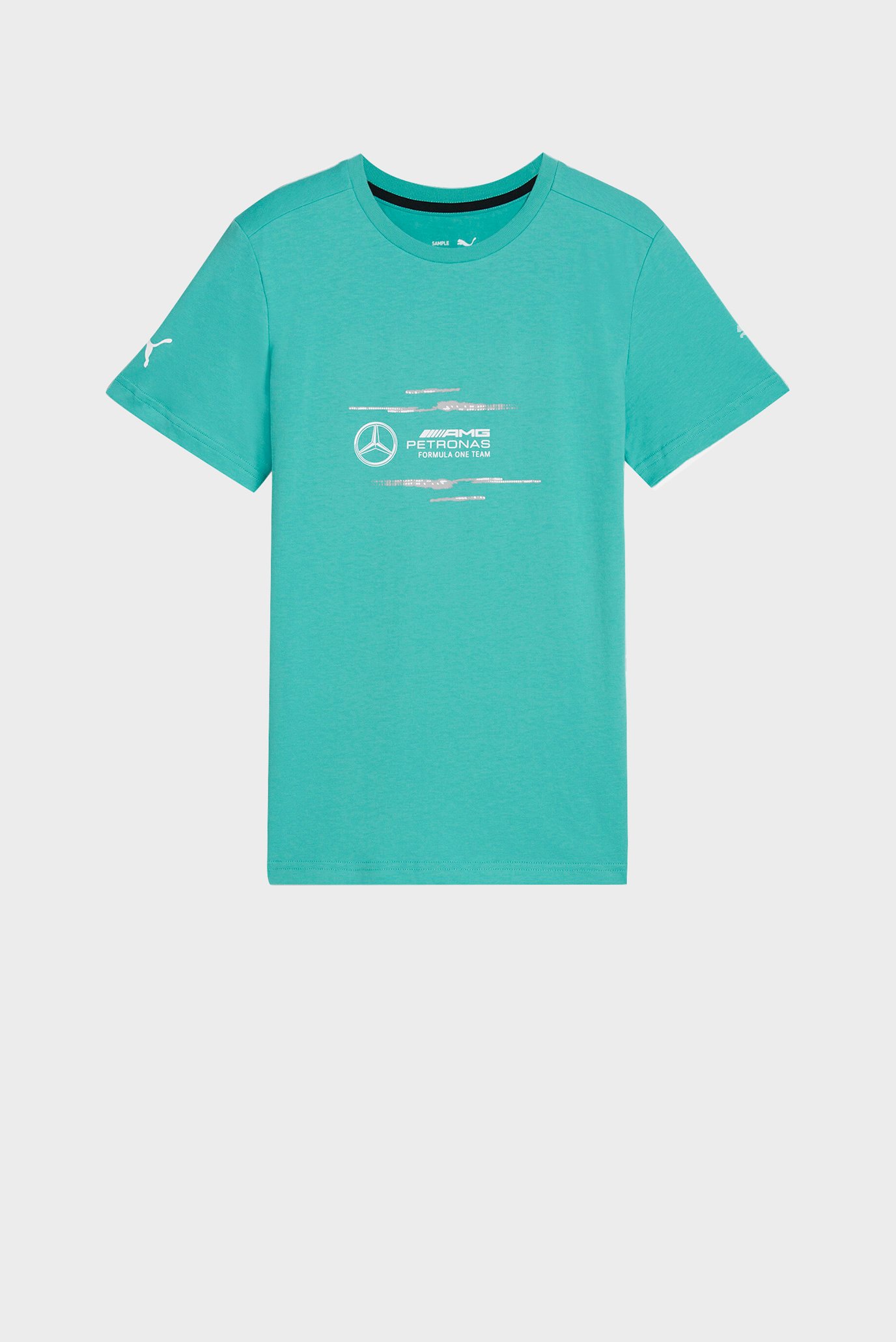 Дитяча бірюзова футболка Mercedes-AMG Petronas F1® Logo Tee Youth 1