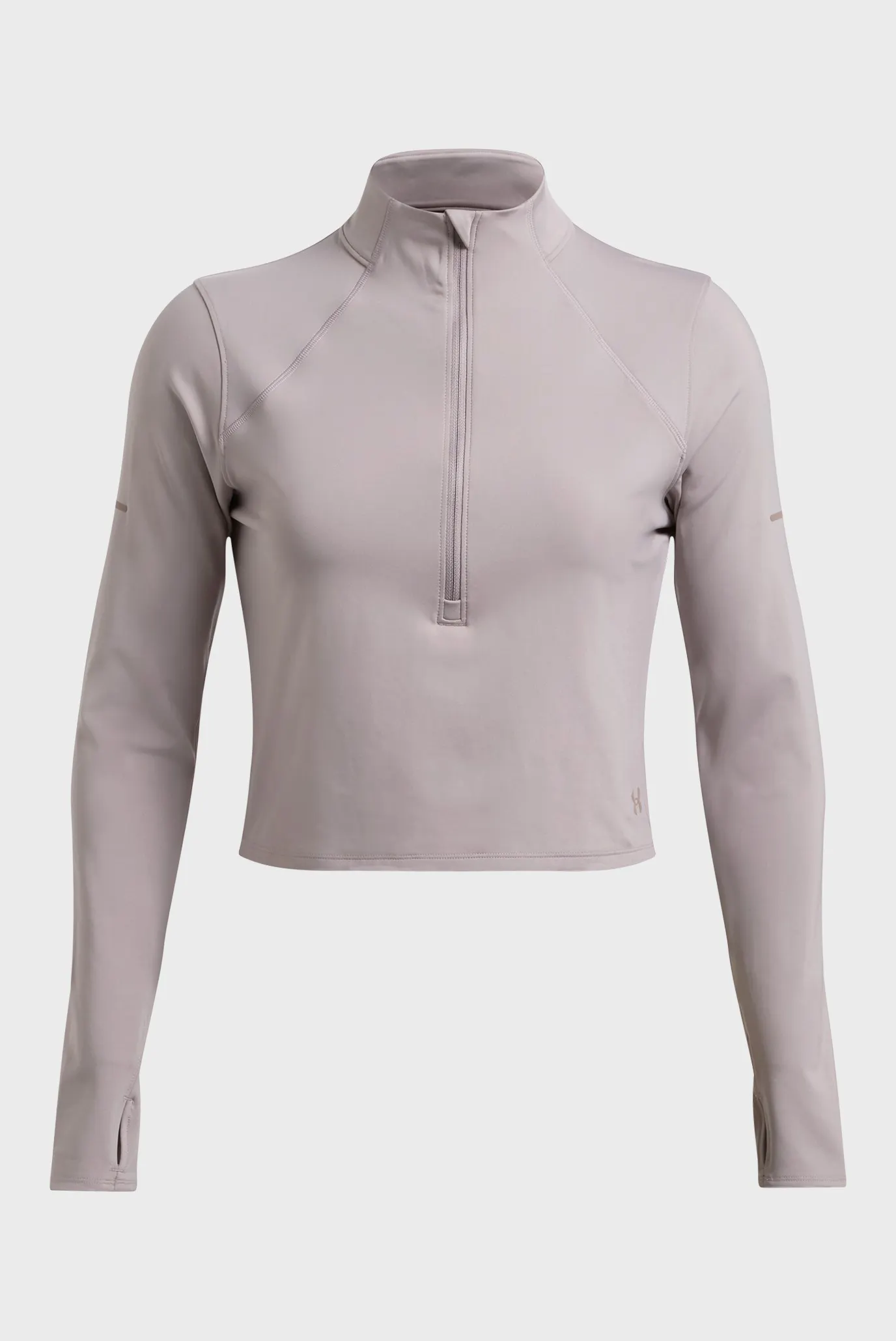 Жіноча пудрова спортивна кофта UA Launch Elite Half Zip 3