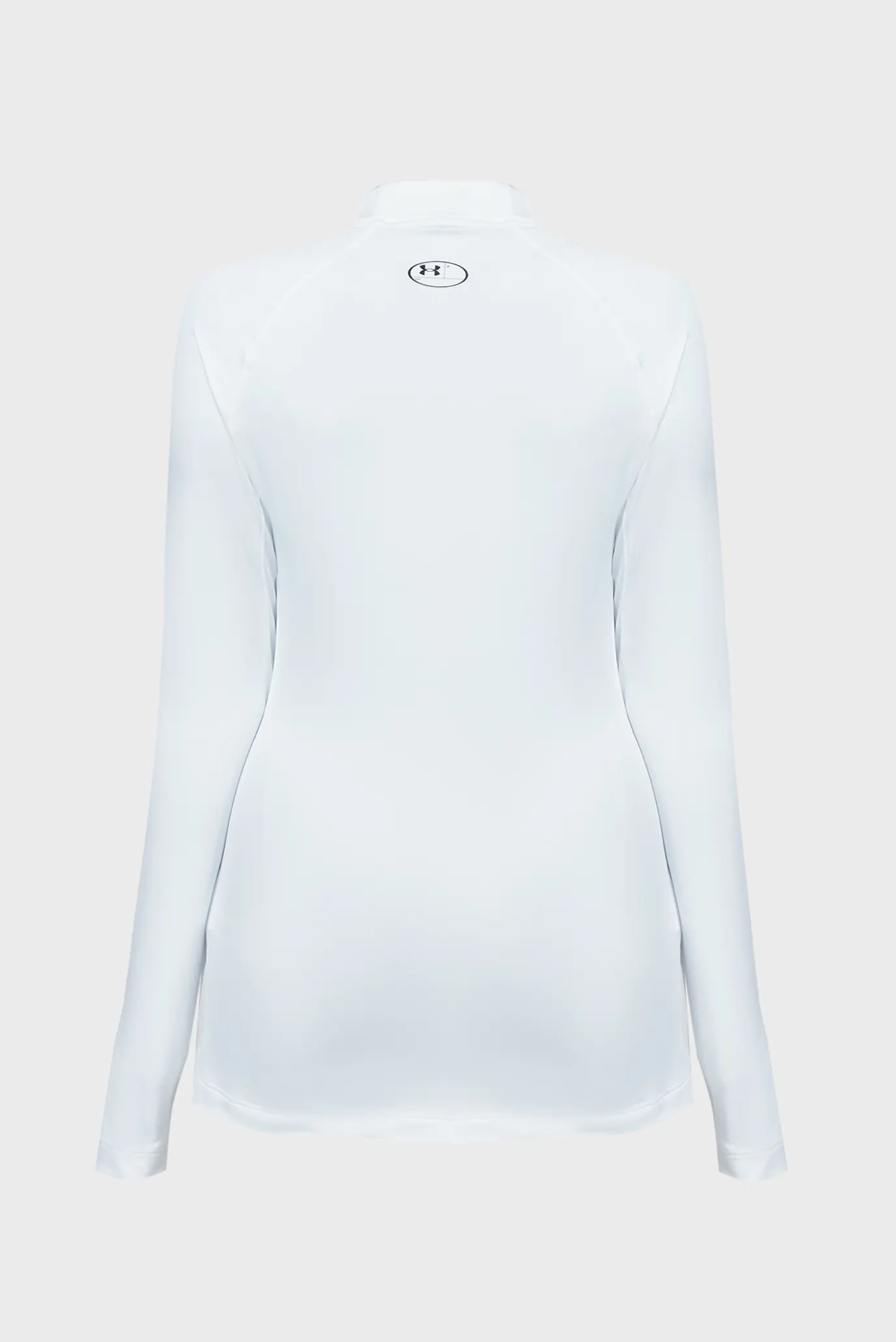 Жіночий білий лонгслів UA CG Authentics Mockneck 11