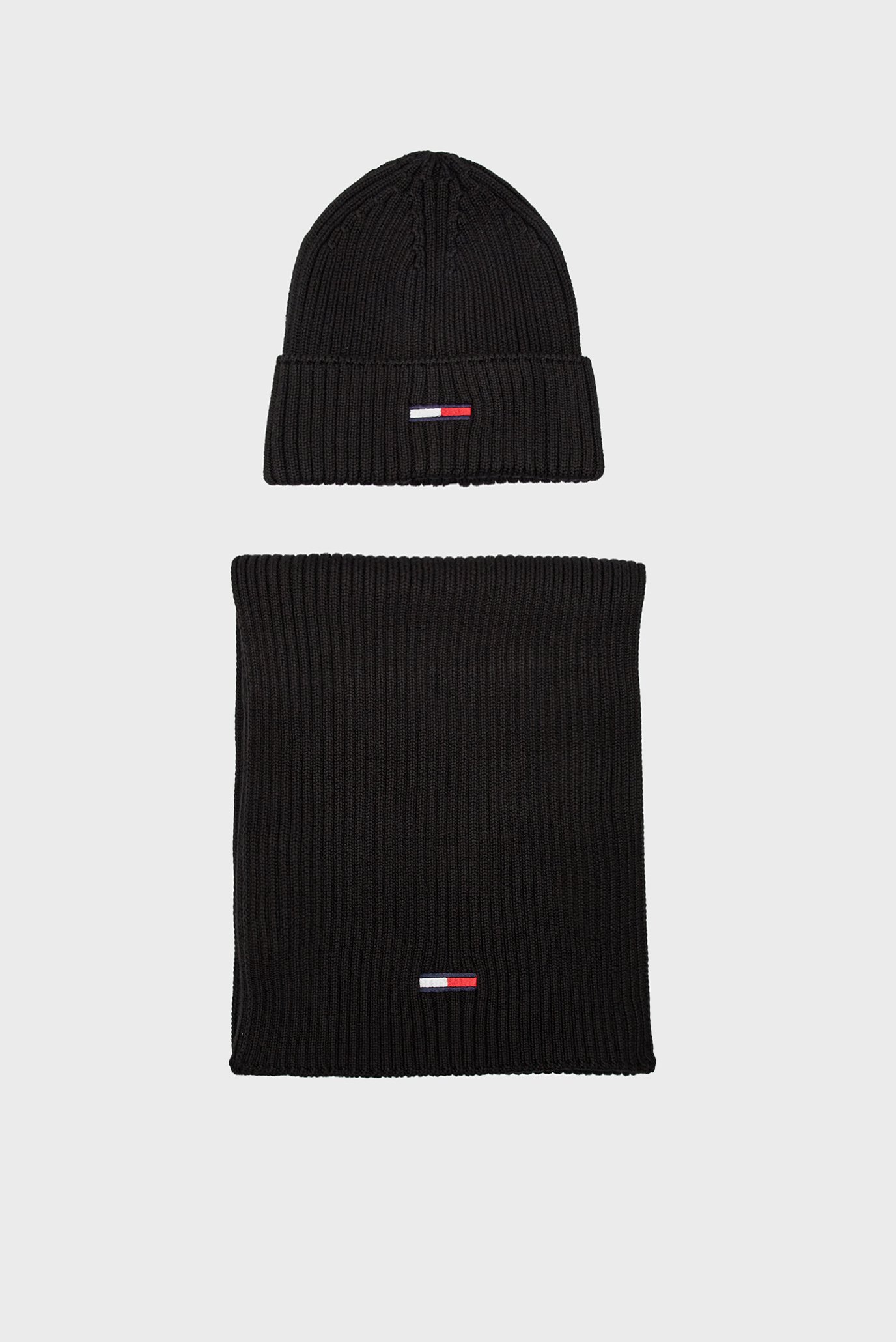 Мужской набор аксессуаров (шапка, шарф) TJM FLAG BEANIE & SCARF 1