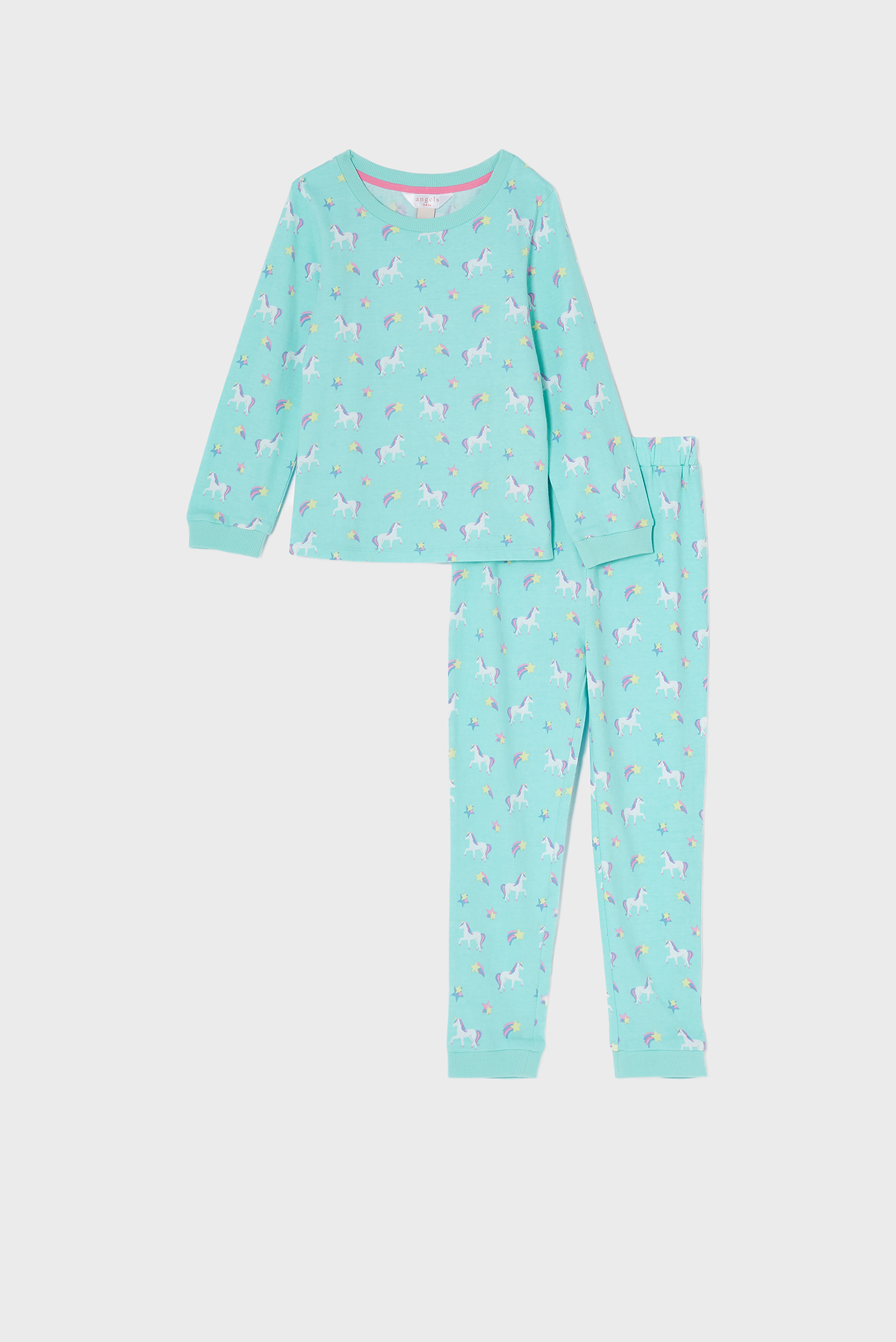 Детская пижама (лонгслив, брюки) UNICORN PRINTED PJS 1