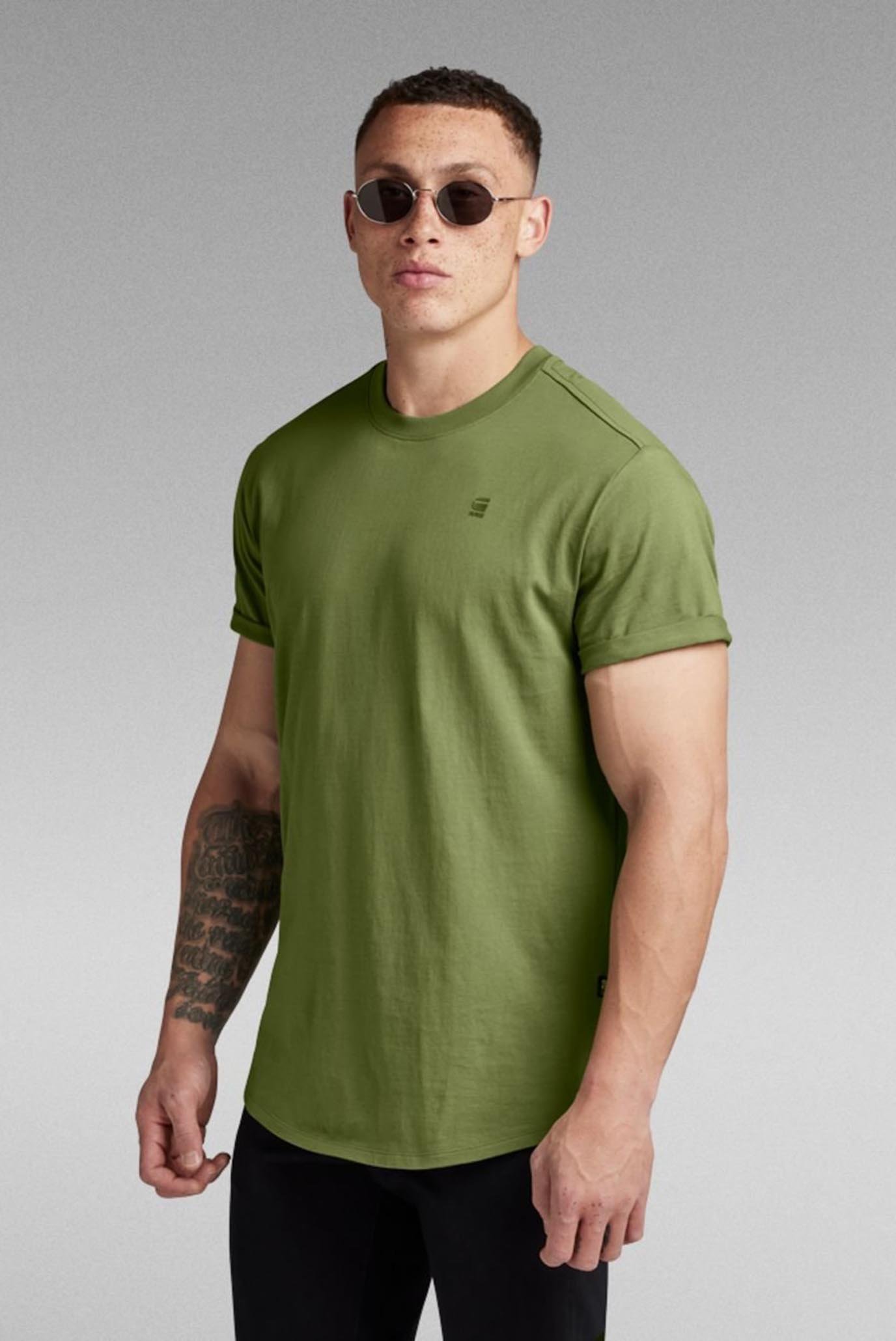 Чоловіча зелена футболка Lash r t s/s 1