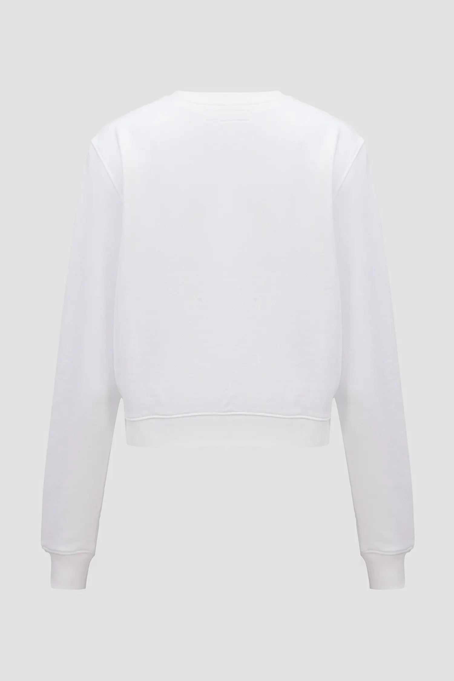 Женский белый свитшот 7
