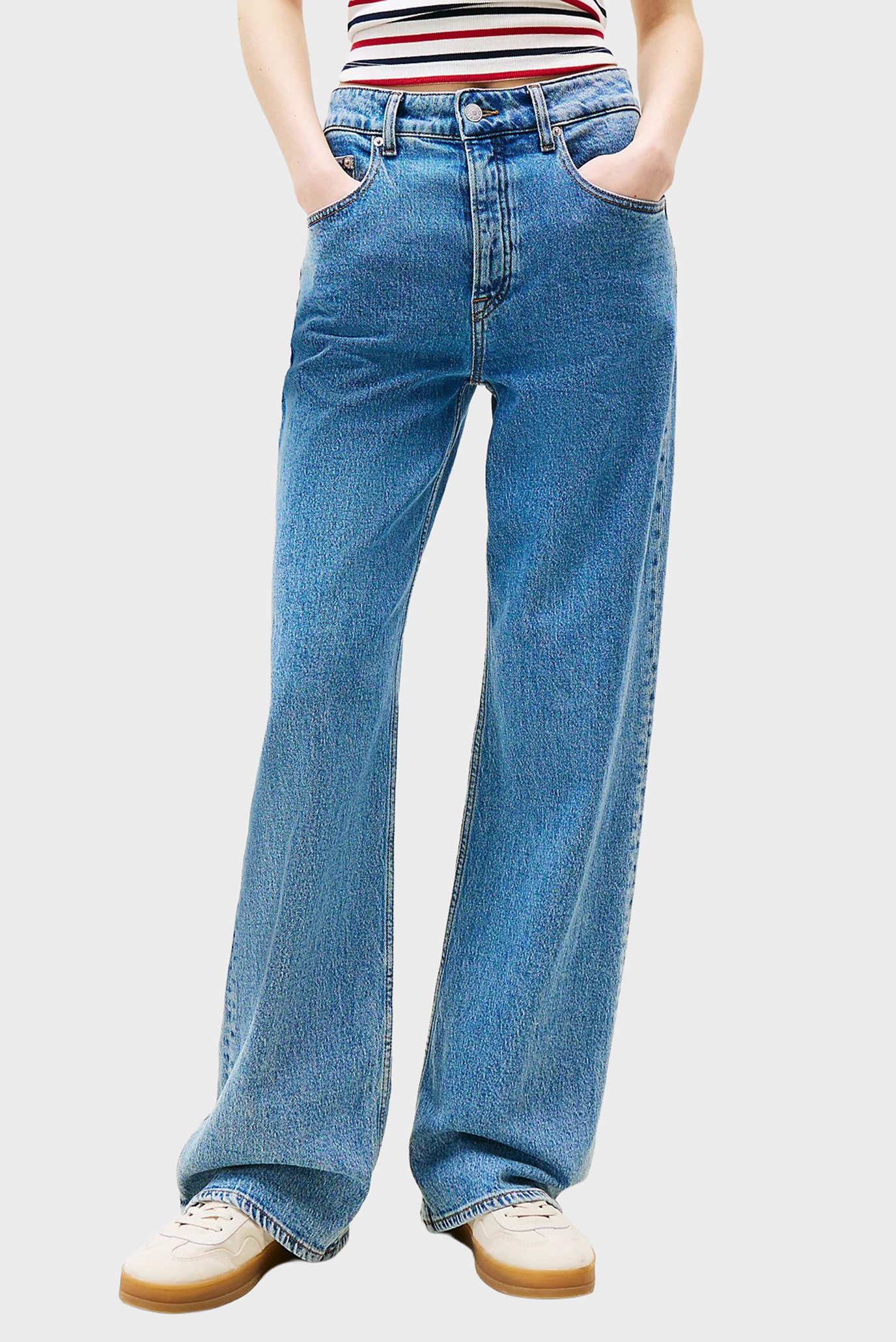 Женские синие джинсы MIA Синий 24-32 Tommy Jeans DW0DW20491 Женские синие джинсы MIA Синий 24-32 Tommy Jeans DW0DW20491