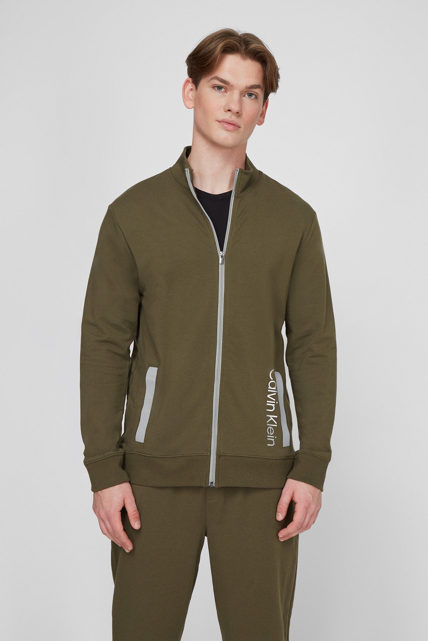 Мужская зеленая кофта Зеленый L Calvin Klein 000NM2194E Мужская зеленая кофта Зеленый L Calvin Klein 000NM2194E