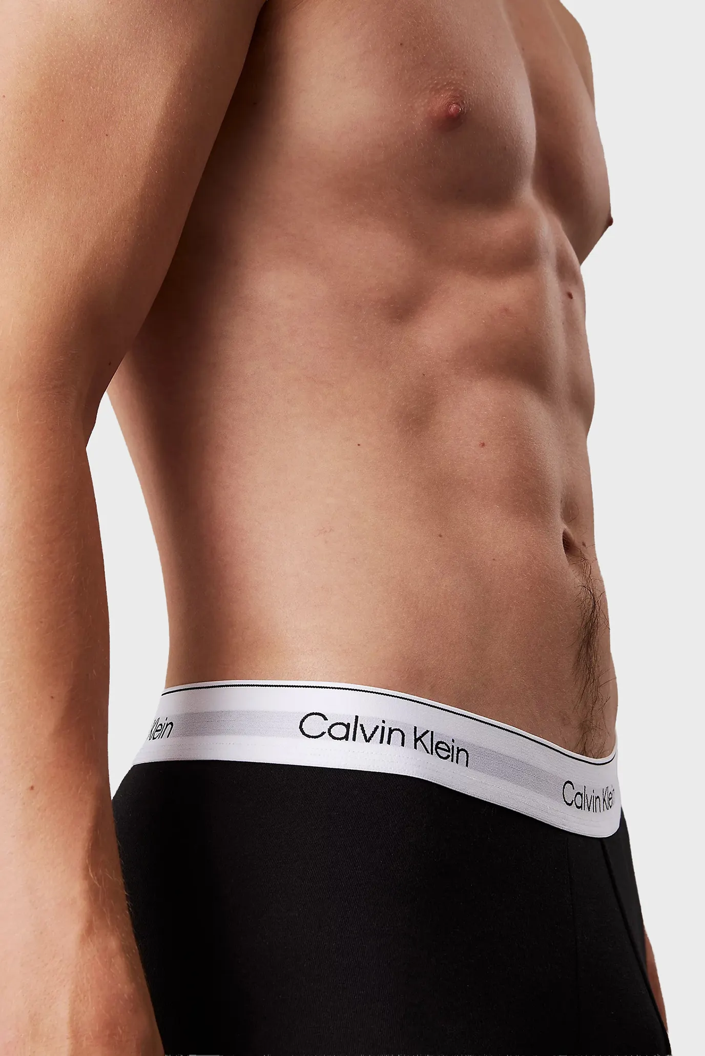 Мужские черные боксеры (3 шт) LOW RISE TRUNK 3PK 5