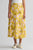 Жіноча жовта спідниця з візерунком IRIS PRINT WRAP