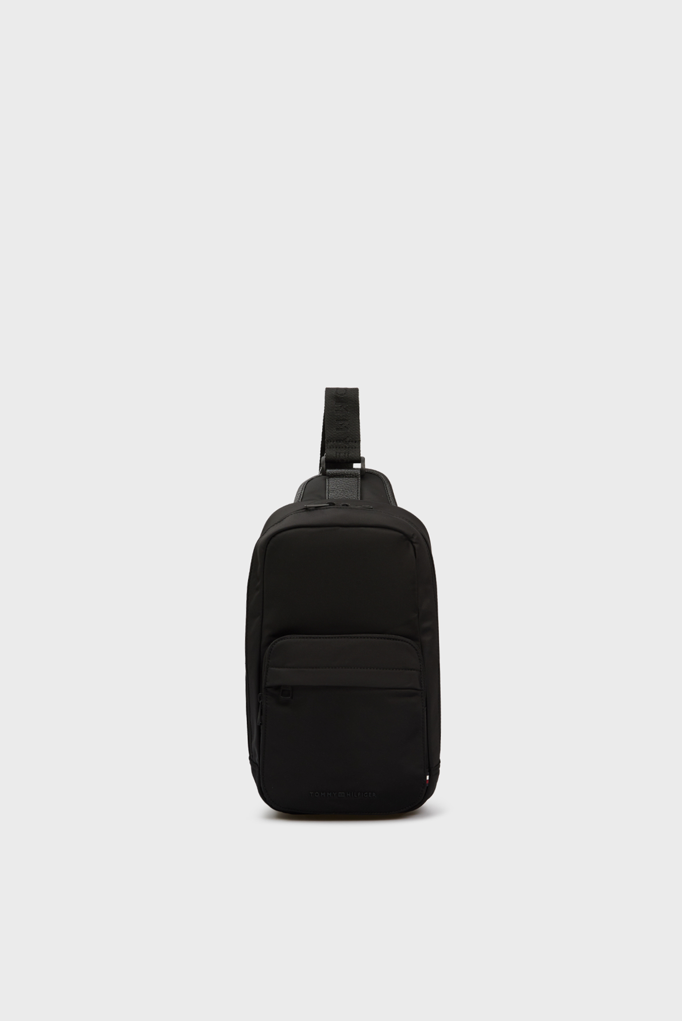 Мужская черная сумка TH REPREVE SLING BAG 1